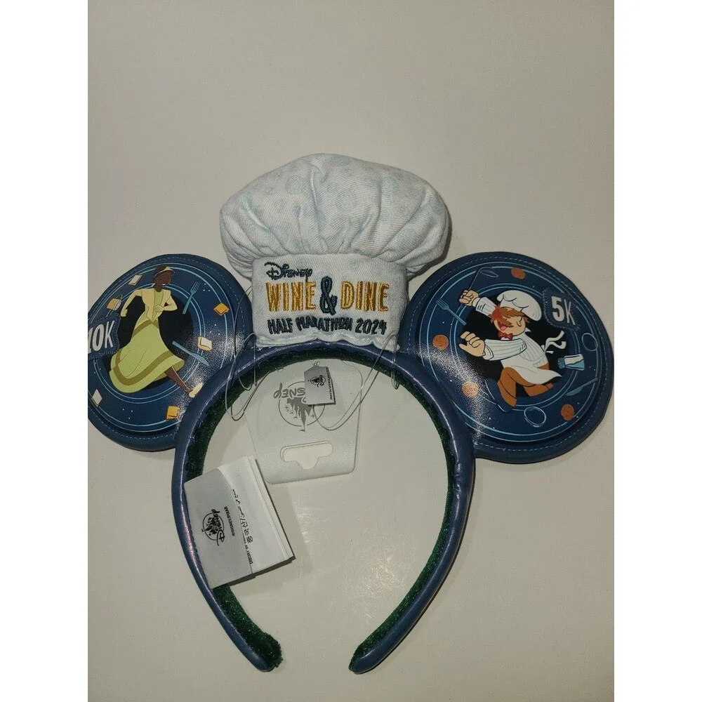 2024 Disney World RunDisney Wine & Dine Remy Mickey Chef Hat Ear Headband